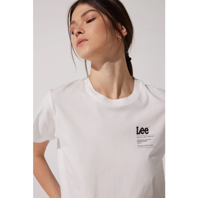 Lee T-shirtecru L43UEPNQ large