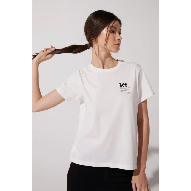 Lee T-shirtecru L43UEPNQ large