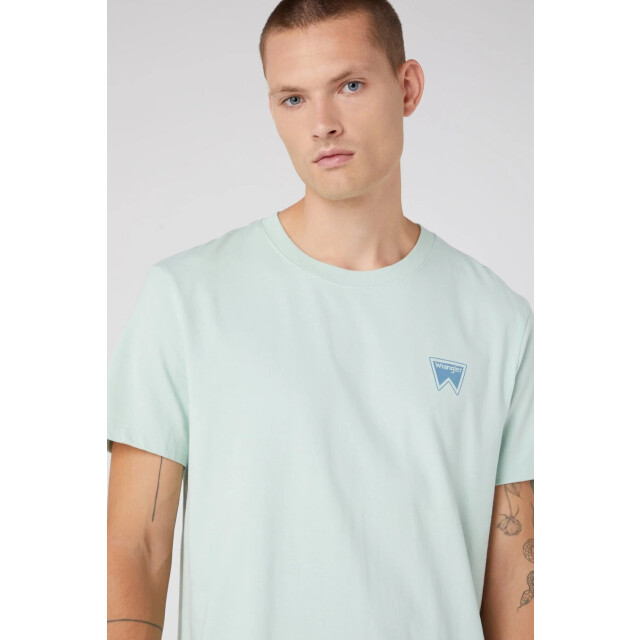 Wrangler Graphic tee surf spray W7BSEEX6U large