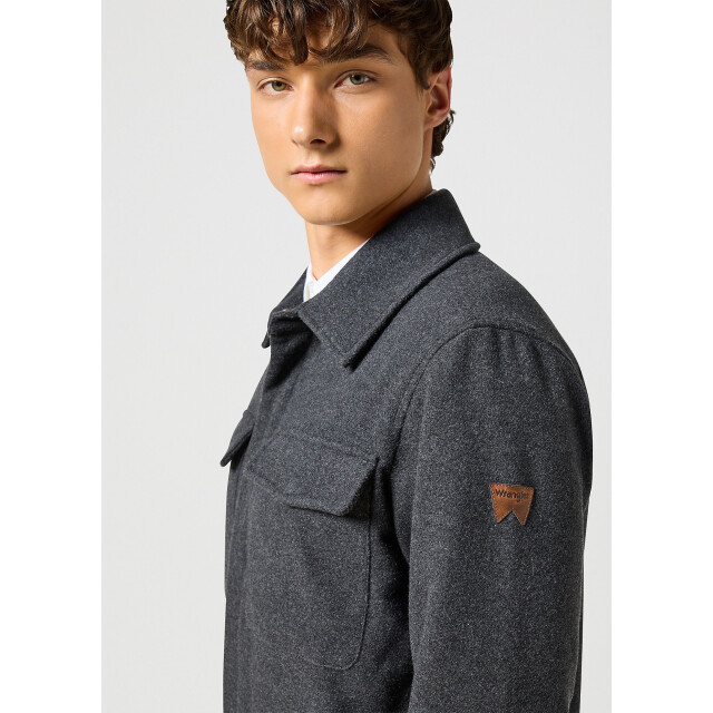 Wrangler Jacket charcoal heather 112357211 large