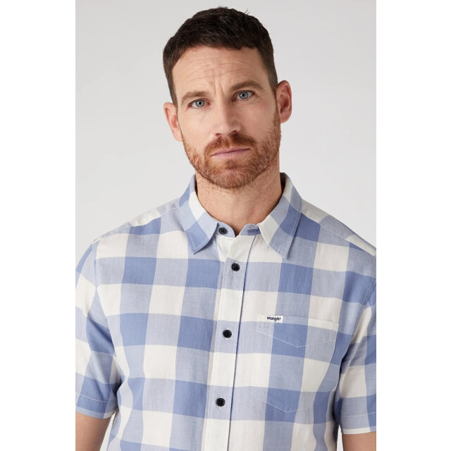 Wrangler Shirt stone wash W5K02LX4Q large