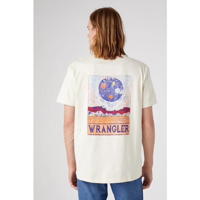 Wrangler Graphic tee turtledove W7BSEEC23 large