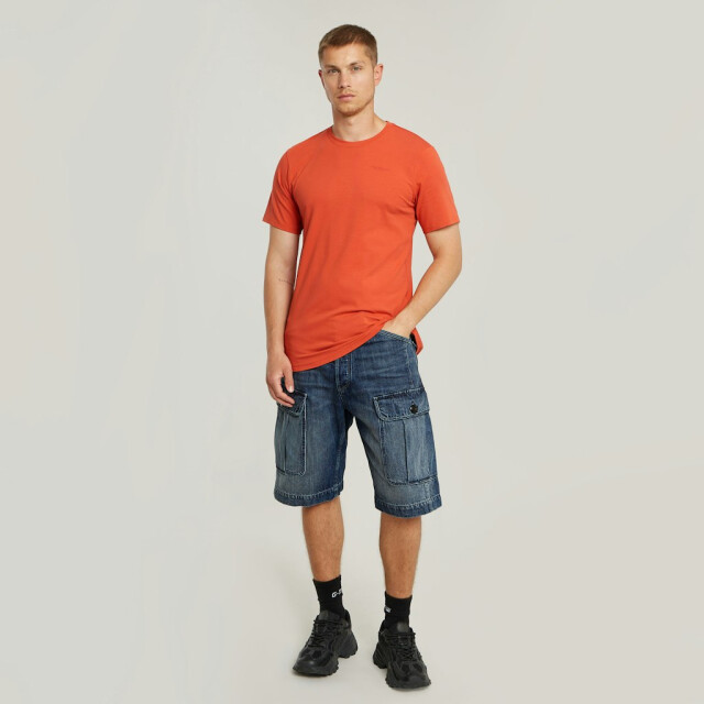 G-Star slim base t-shirt d19070-c723 b439 lt antic red 05011.640.0009 large