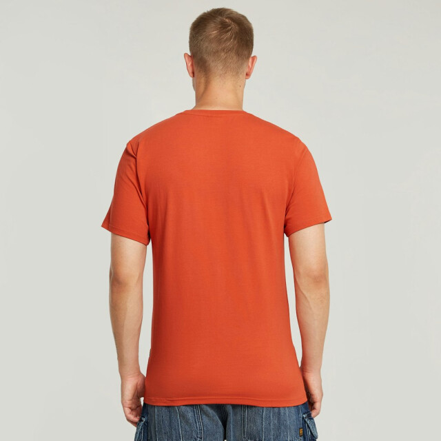 G-Star slim base t-shirt d19070-c723 b439 lt antic red 05011.640.0009 large