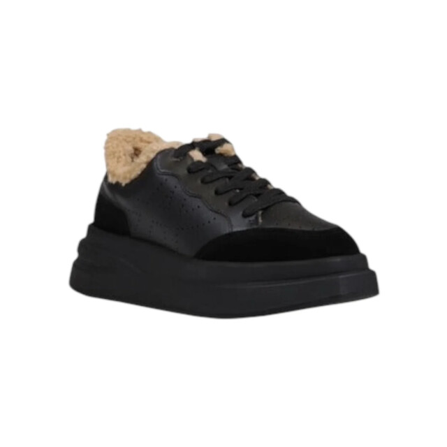 Ash Impulsfuro02 sneakers met teddy Ash Zwart Sneakers Met Teddy large