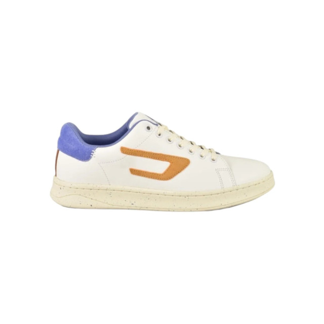 Diesel Heren sneakers met rubberen zool Diesel Heren Wit Sneakers Met Rubberen Zool large