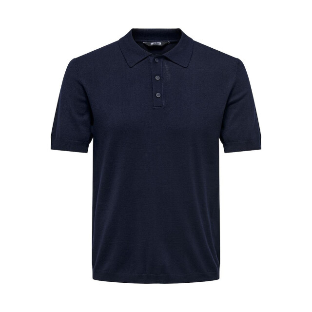 Only & Sons onswyler life reg 14 ss polo knit n 22022219 dark 05311.261.0088 large