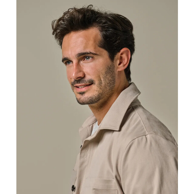 Profuomo overshirt twill ppwf10010d f1 sand 05633.820.0017 large