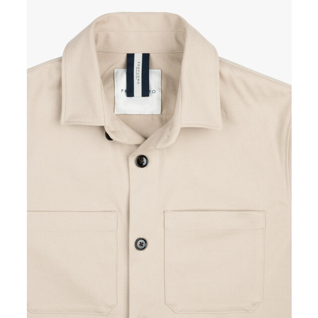 Profuomo overshirt twill ppwf10010d f1 sand 05633.820.0017 large