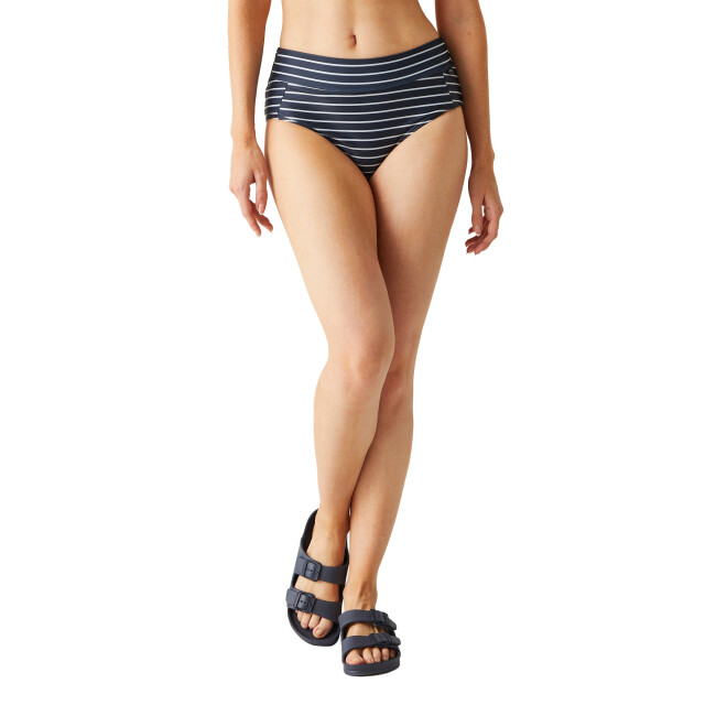 Regatta Dames paloma gestreepte zwemshort UTRG10639_navywhite large