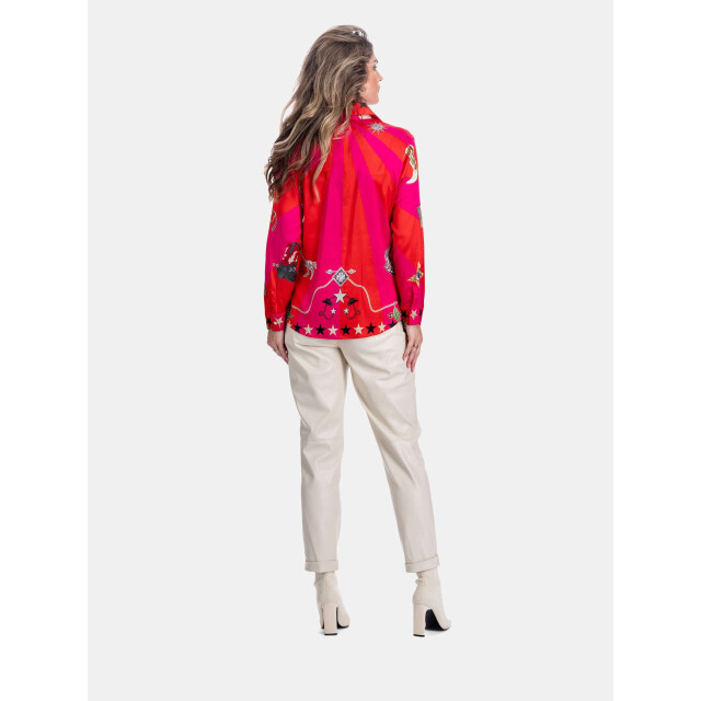 Mucho Gusto Blouse francis bay western print luxe Blouse Francis Bay Western Print Luxe large