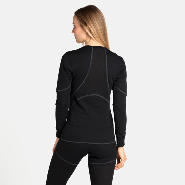 Odlo Bl top crew neck l/s active x-warm eco 159221 large