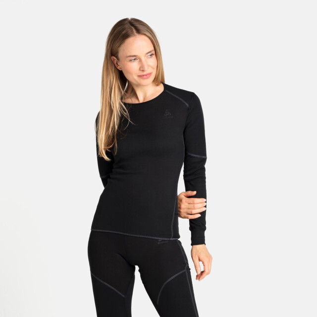 Odlo Bl top crew neck l/s active x-warm eco 159221 large