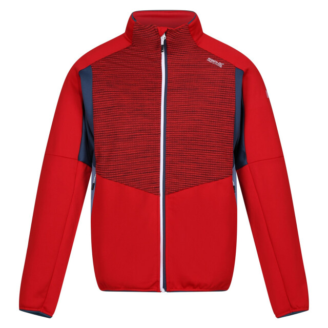 Regatta Heren yare viii full zip jas UTRG10799_dangerredmoonlightdenimcoronetblue large