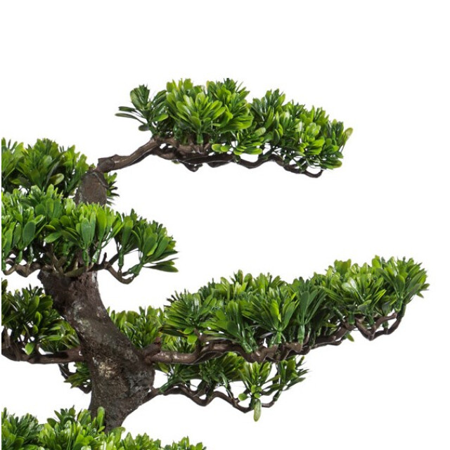 Kopu ® kunstplant bonsai 75 cm in zwarte pot bonsai boompje 3059330 large