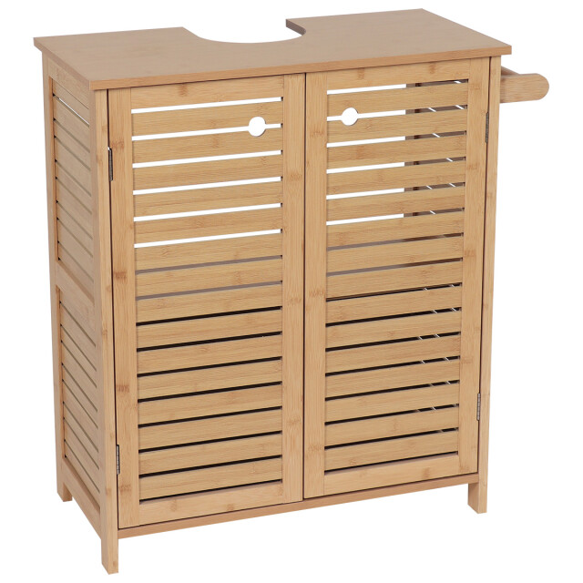 4goodz Wastafelonderkast trinidad met uitsparing met 2 planken wastafelmeubel 3047907 large