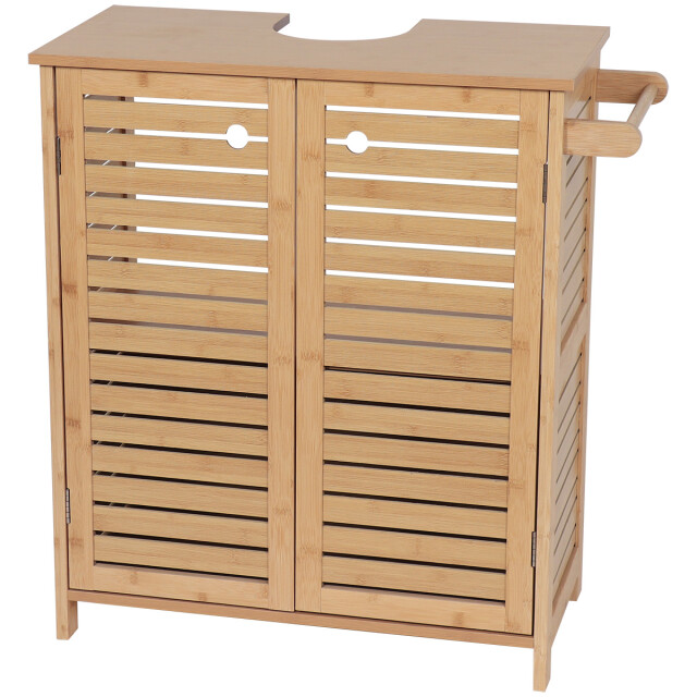 4goodz Wastafelonderkast trinidad met uitsparing met 2 planken wastafelmeubel 3047907 large