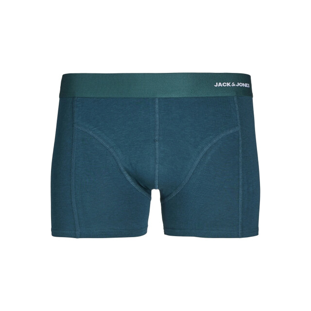 Jack & Jones Heren boxershorts trunks bamboo jaccrew 3-pack groen/blauw/zwart 12272181 large
