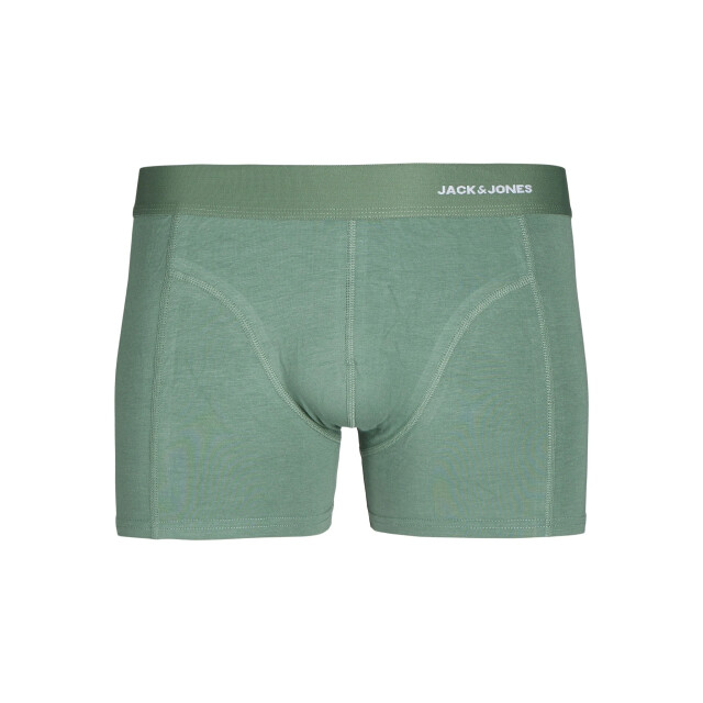 Jack & Jones Heren boxershorts trunks bamboo jaccrew 3-pack groen/blauw/zwart 12272181 large