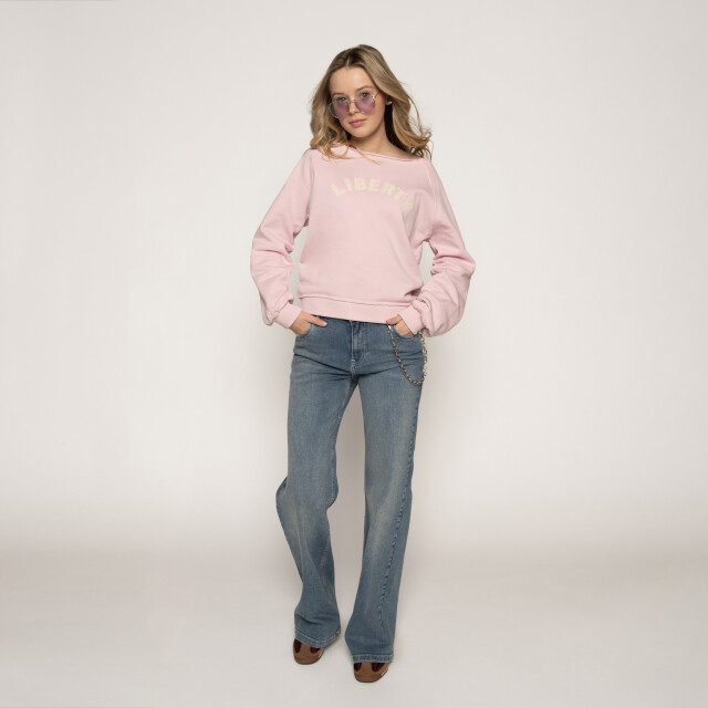 Frankie & Liberty Zomer sweatshirt meisjes - rachel FL25202 - Sorbet Pink - Rachel large