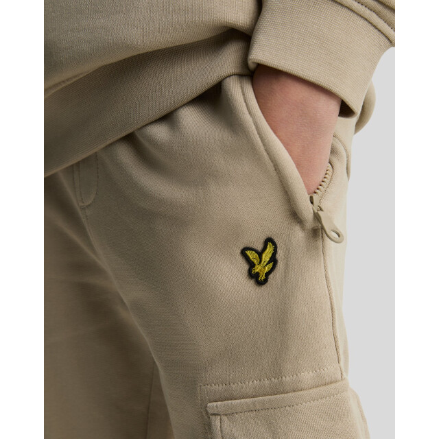 Lyle and Scott Winter sweat broek jongens stone cargo MLB2227V-Z151 Stone large