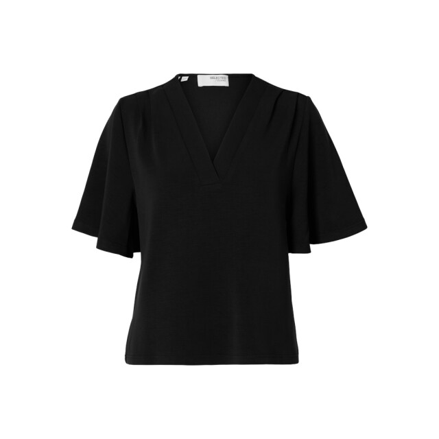 Selected Femme slftenny ss v-neck top noos 16096373 - 06011.991.0106 large