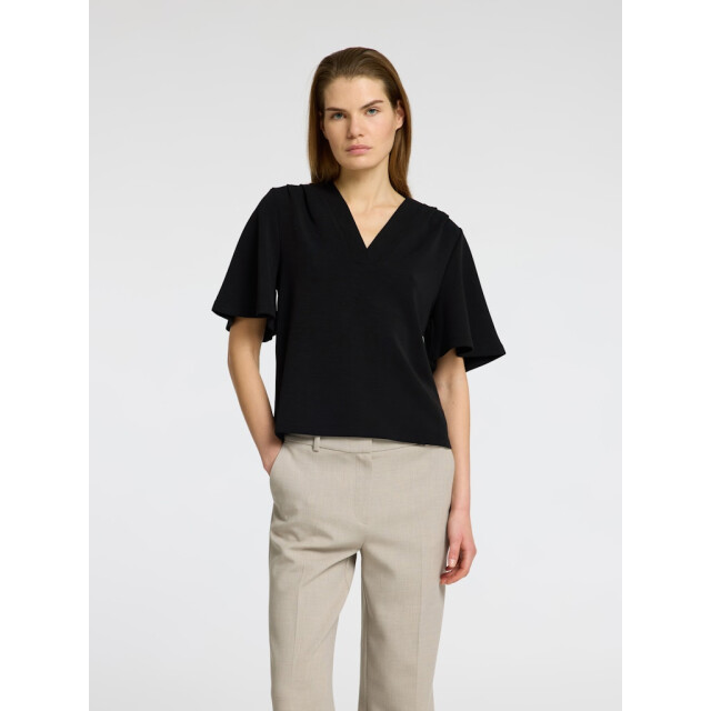 Selected Femme slftenny ss v-neck top noos 16096373 - 06011.991.0106 large