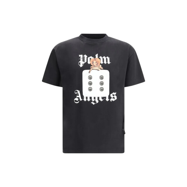 Palm Angels Holly pin up t-shirt met iconisch monogram Palm Angels Holly Pin Up T-Shirt Met Iconisch Monogram large
