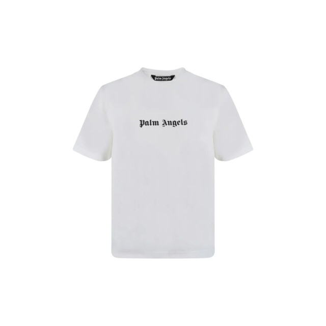 Palm Angels T-shirt met iconisch monochroom patroon Palm Angels T-Shirt Met Iconisch Monochroom Patroon large