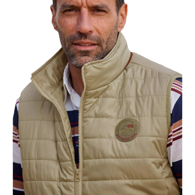 Atlas For Men Gewatteerd heren gilet UTAF1288_beige large