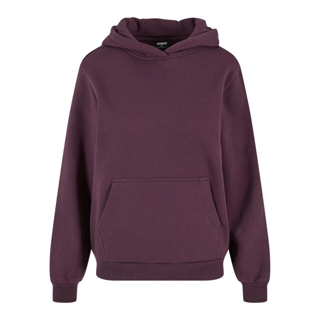 Urban Classics Dames fluffy hoodie UTTN1613_plumpurple large
