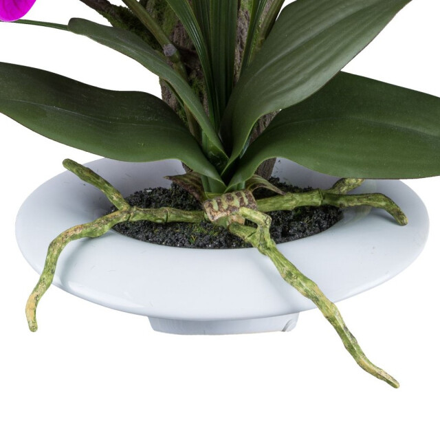 Kopu ® kunstbloem orchidee 41 cm met bloemschaal phalaenopsis 3059499 large