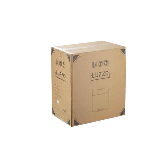 Luzzo ® pedaalemmer 51 liter 3x17 ltr afvalbak afvalscheiding - 3059051 large