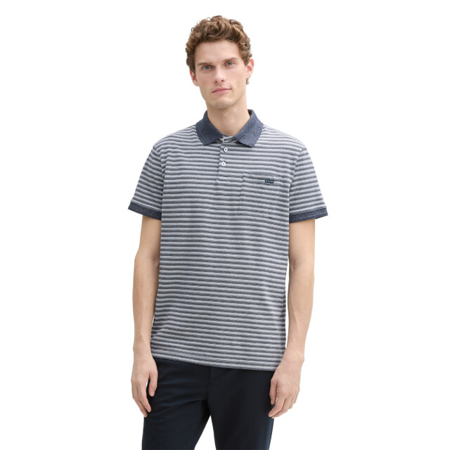 Tom Tailor Polo pique stripe dessin 5369.39.0243 large