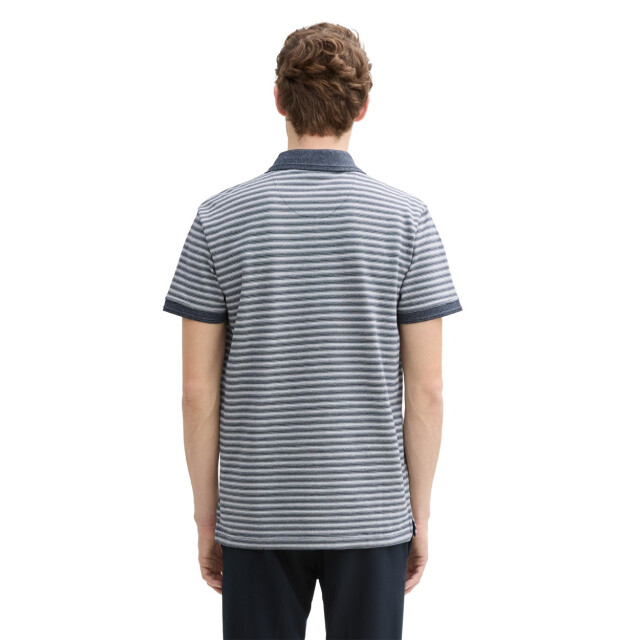 Tom Tailor Polo pique stripe dessin 5369.39.0243 large