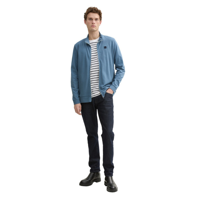 Tom Tailor Structuced t-shirt jacket licht 5239.31.0001 large
