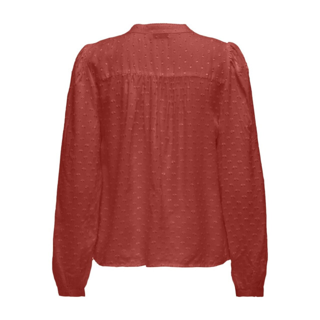 Jacqueline de Yong Jdyjade life ls dobby lace shirt w brique 4309.74.0003 large