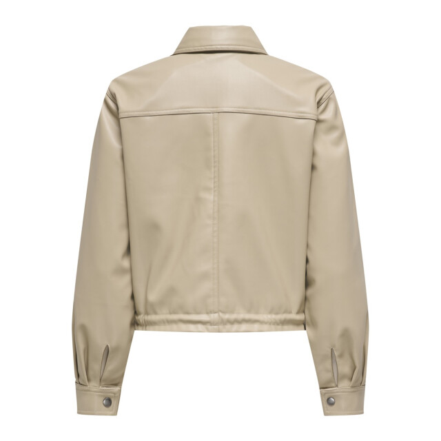 Jacqueline de Yong Jdyalaia ls faux bomber wvn beige 4278.05.0023 large