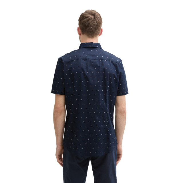 Tom Tailor Fitted printed shirt dessin 5319.39.0088 large