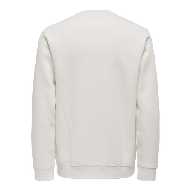 Only & Sons Onsdawson reg ls crew beige 5209.05.0030 large