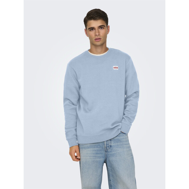 Only & Sons Onsdawson reg ls crew licht 5209.31.0021 large