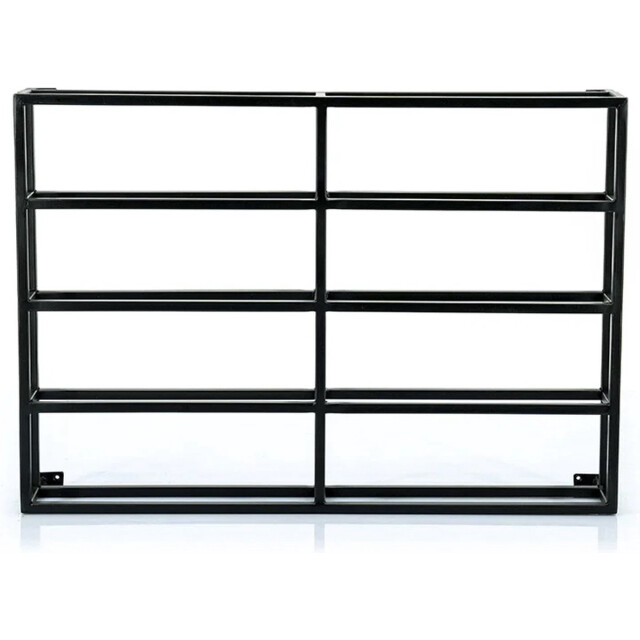 Vtw Living Wijnrek van metaal wijnfles rek industrieel 71 x 12 x 50 cm 3059638 large