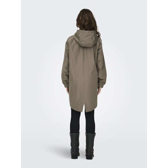Only Onlfry rev metallic jacket otw walnut/string metal 15338018-239935001 large