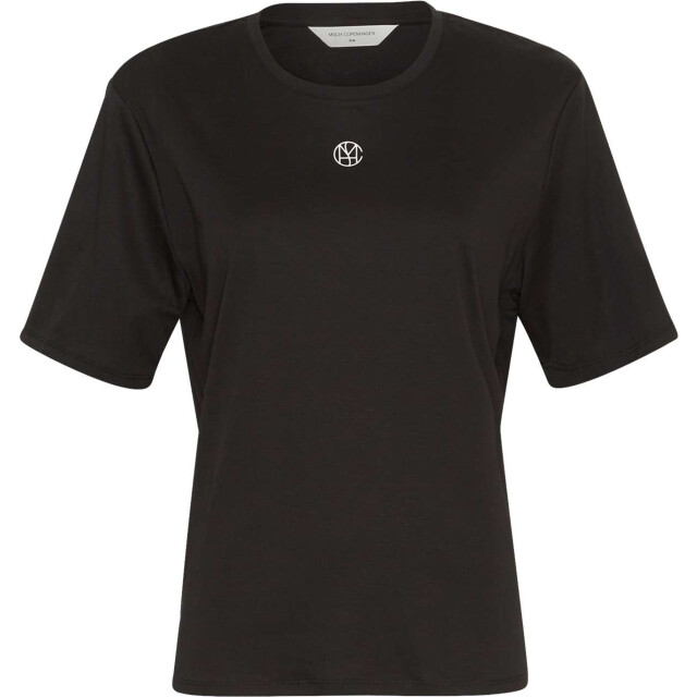 Moss Copenhagen Mschmelea icon tee 18453-black egret large