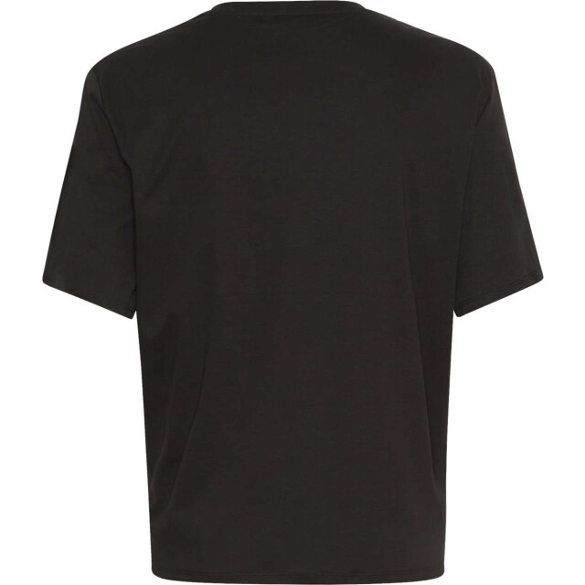 Moss Copenhagen Mschmelea icon tee 18453-black egret large