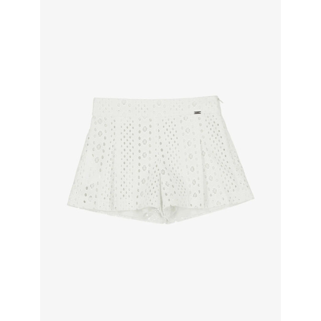 Mayoral Meisjes short broderie wit 3-285-79 large