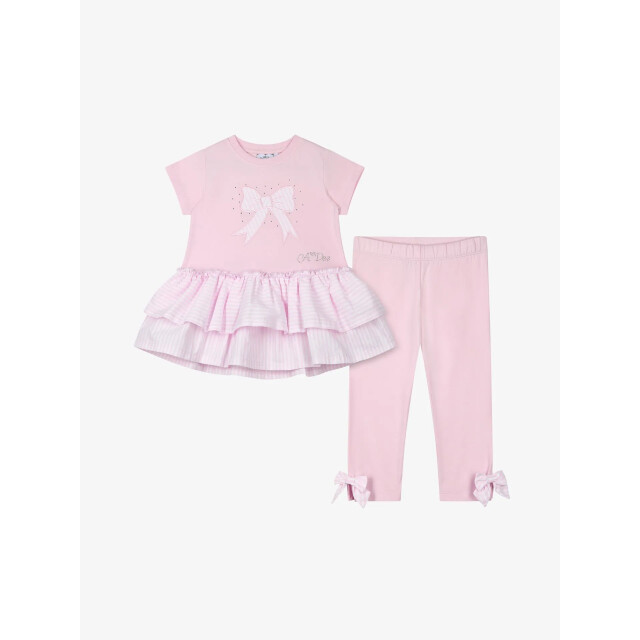 ADee Meisjes set legging cecelia blossom S251508-4104-PINK-BLOSSOM large