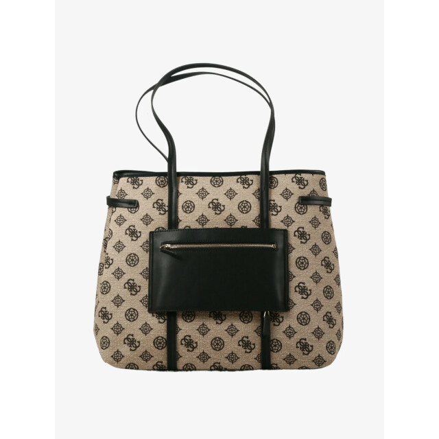 Guess Dames reistas beyza tote zwart logo TWLP96-27024-BLO large