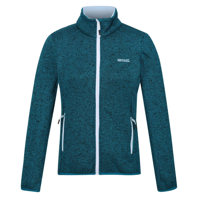Regatta Dames newhill marl full zip fleecejack UTRG8828_gulfstreamseahaze large