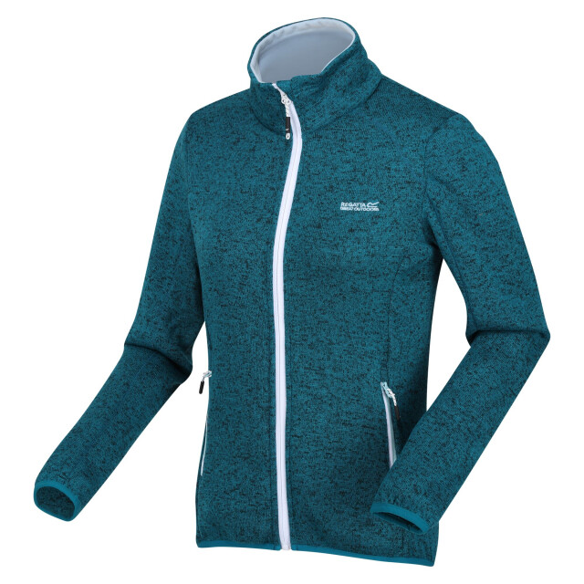 Regatta Dames newhill marl full zip fleecejack UTRG8828_gulfstreamseahaze large